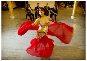 Amara Belly Dancer With  Musicians